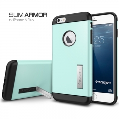 《Spigen》蘋果6Plus/蘋果6sPlus slim armor - Mint手機殼